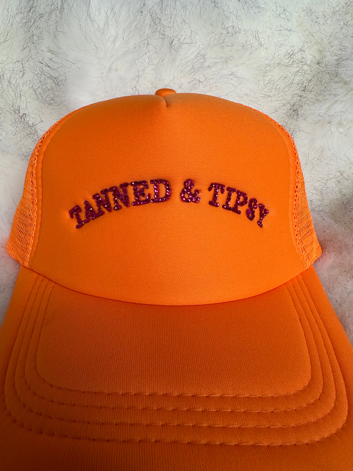 Tanned & Tipsy - Bedazzled Trucker Hat