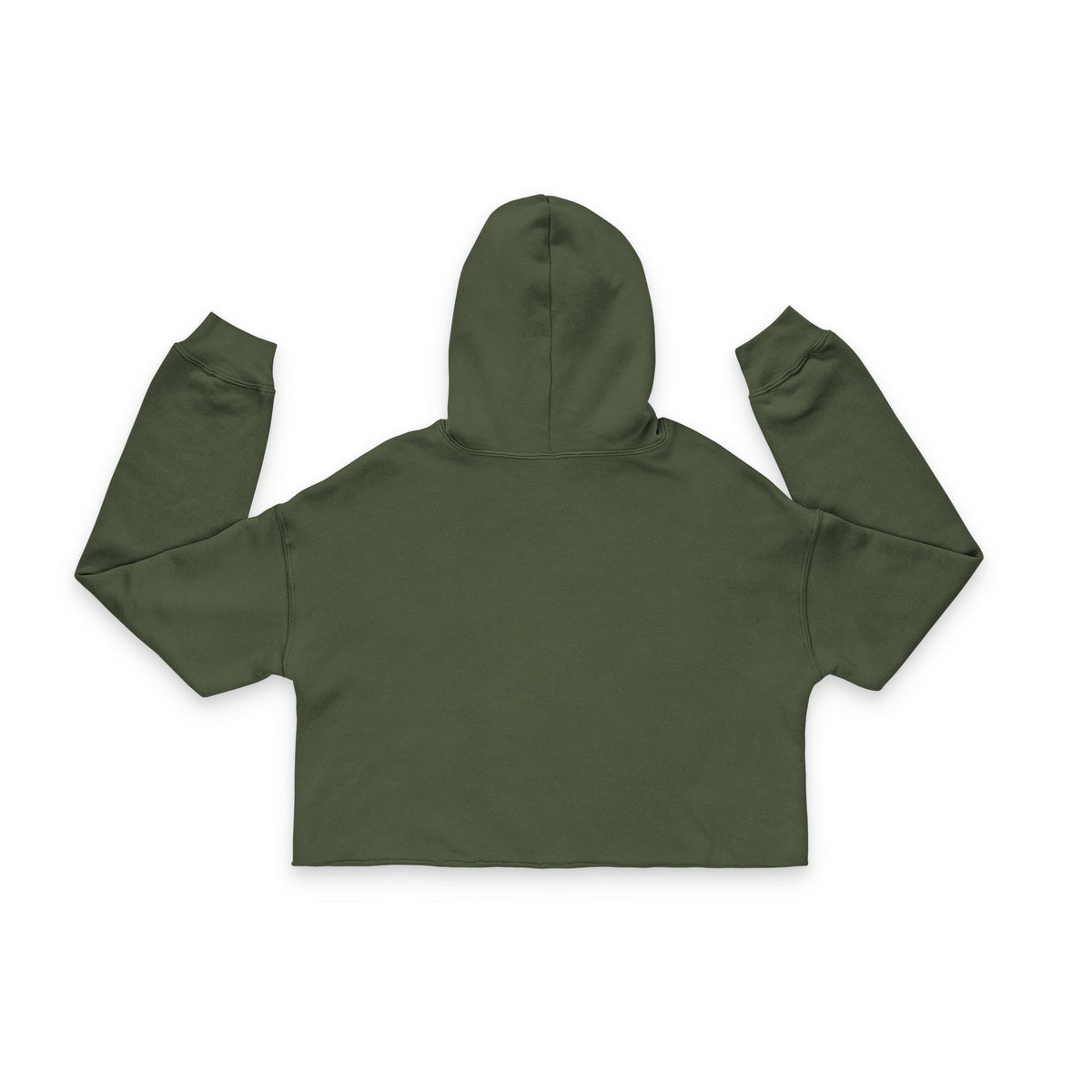 Cropped Hoodie - 'Spooky Season' Ghost Pumpkin Graphic