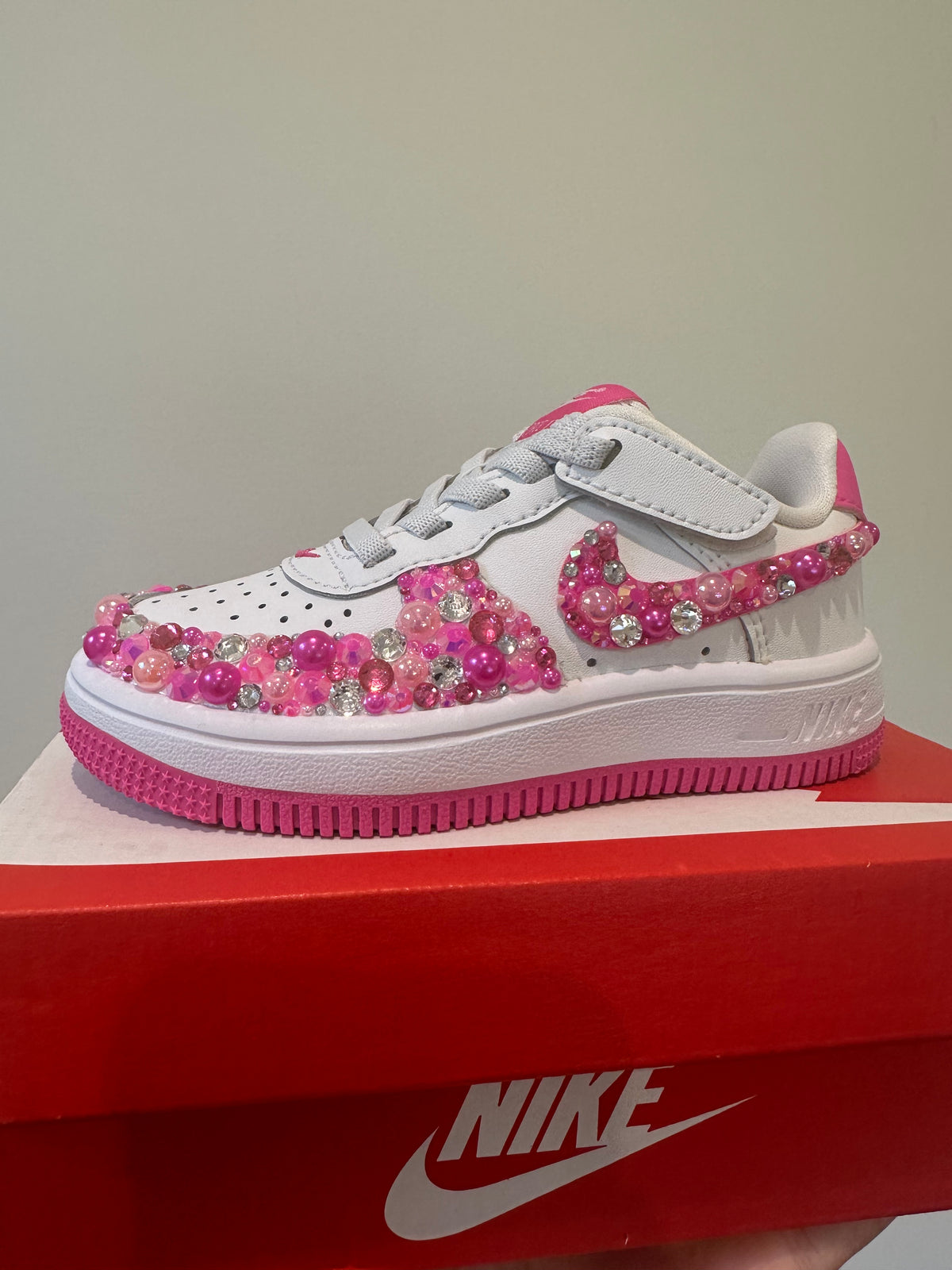 Big Kids Sparkling Bedazzled Girls’ Gym Shoes – Customizable & Fun! (Copy) (Copy)