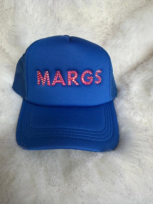 MARGS - Bedazzled Trucker Hat