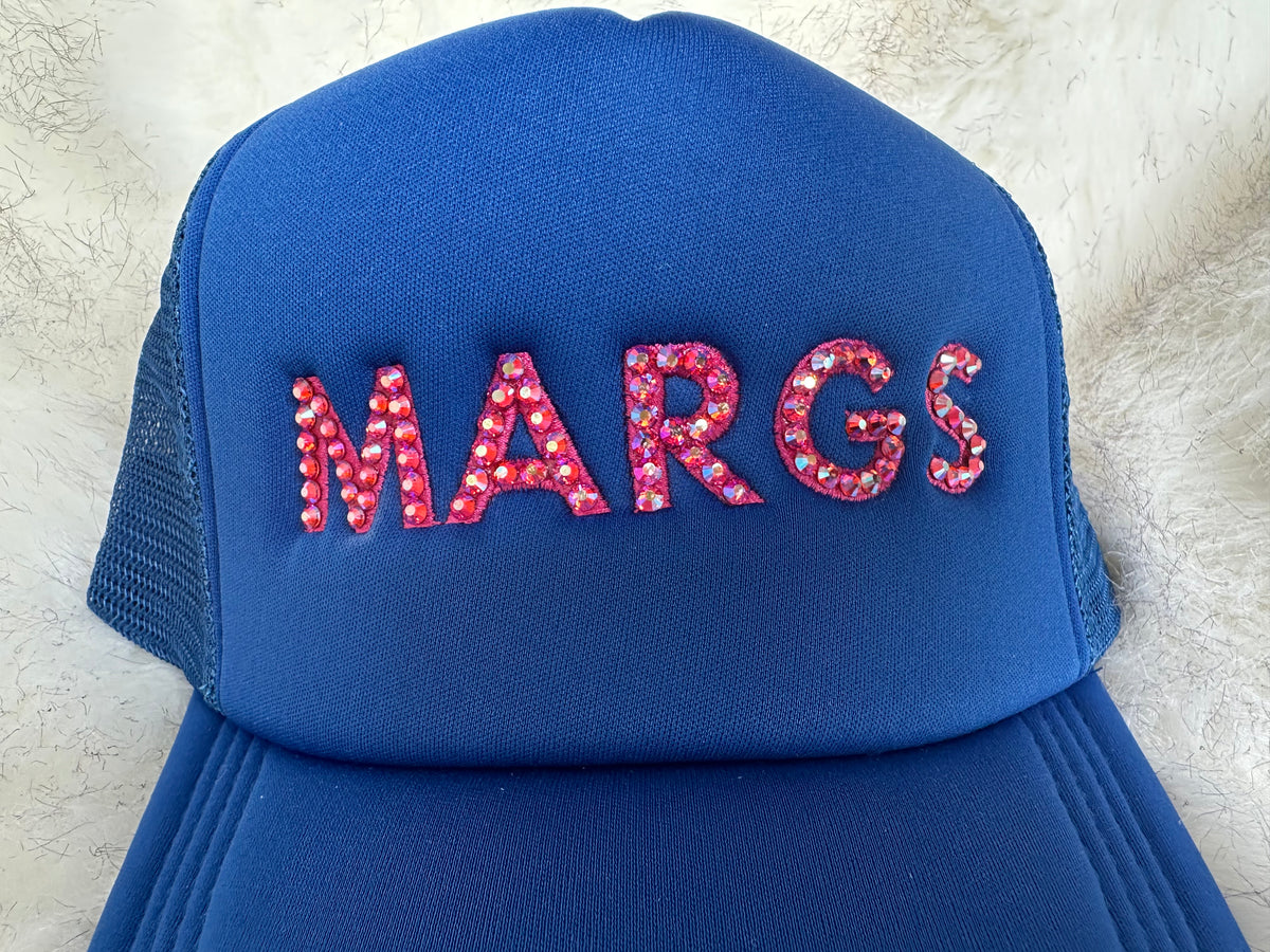 MARGS - Bedazzled Trucker Hat