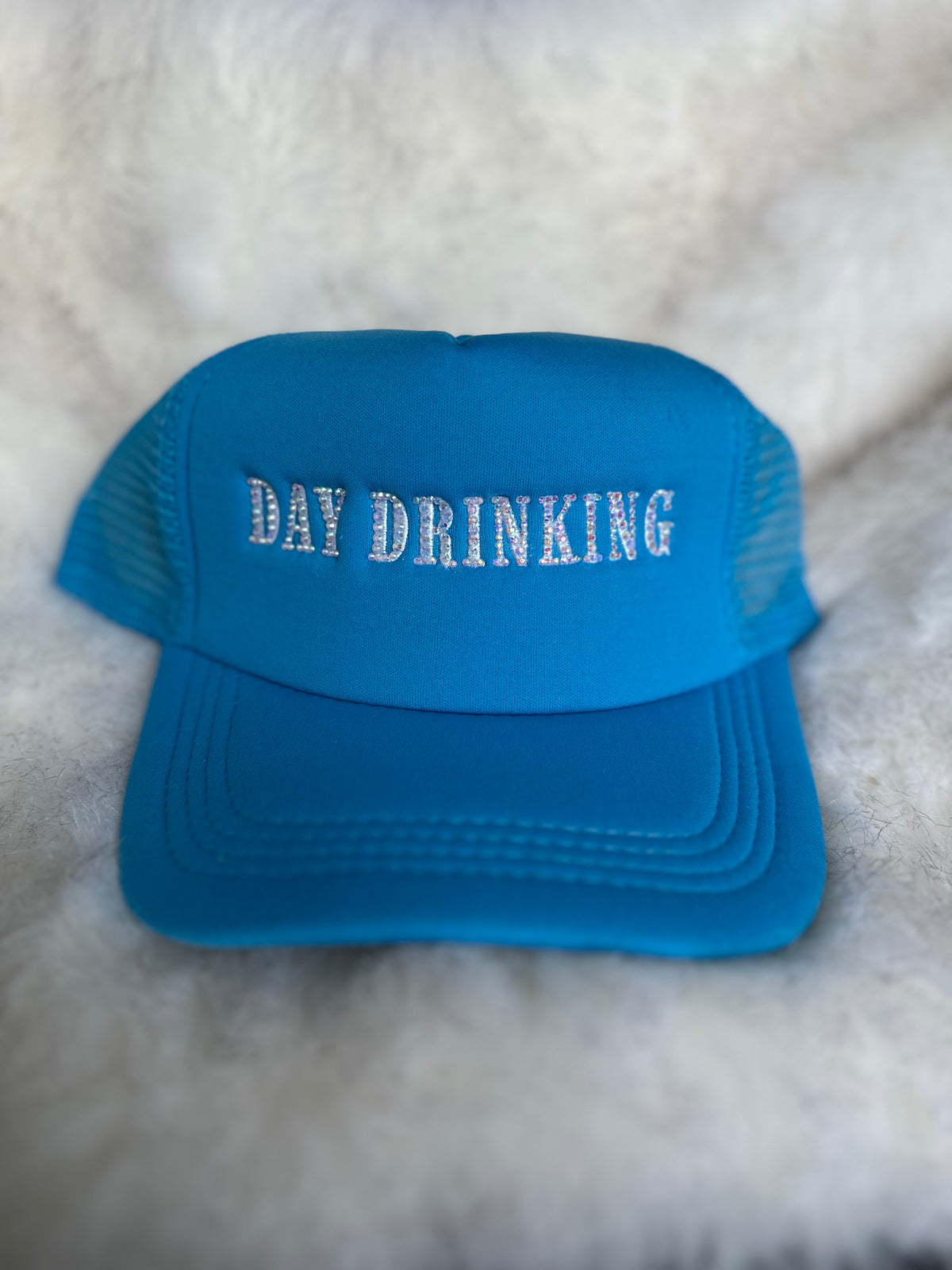 Day Drinking - Bedazzled Trucker Hat