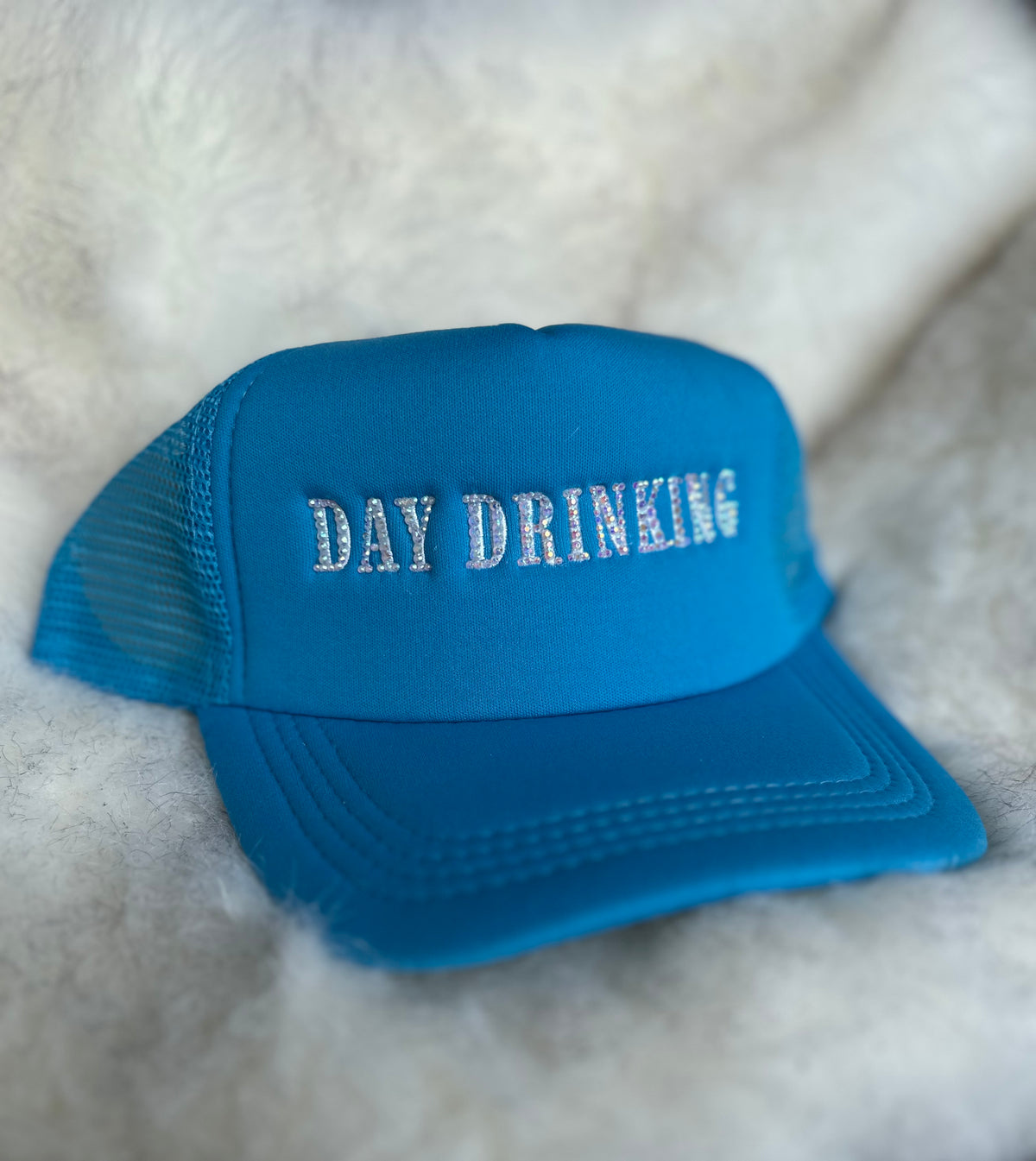 Day Drinking - Bedazzled Trucker Hat