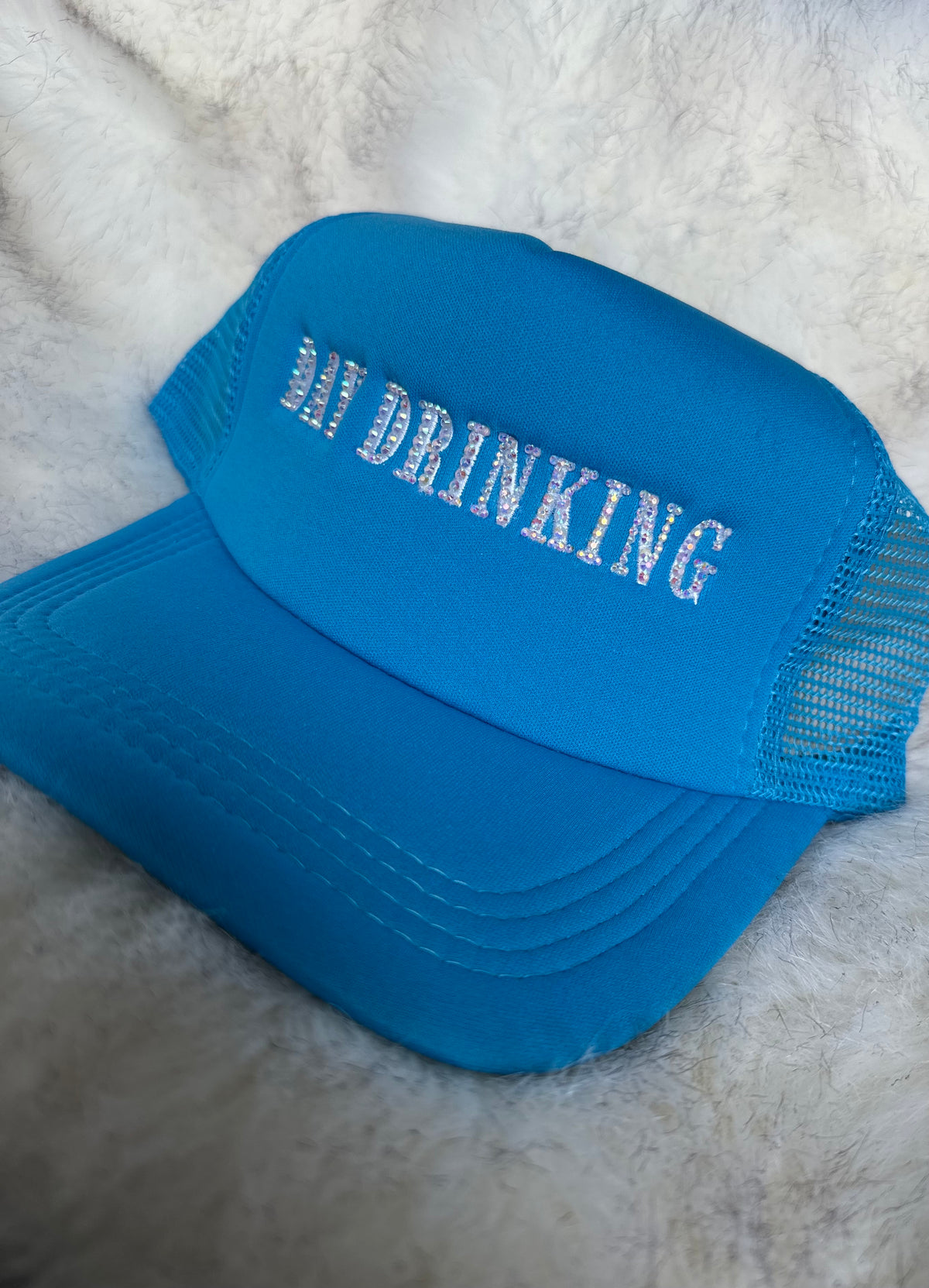 Day Drinking - Bedazzled Trucker Hat