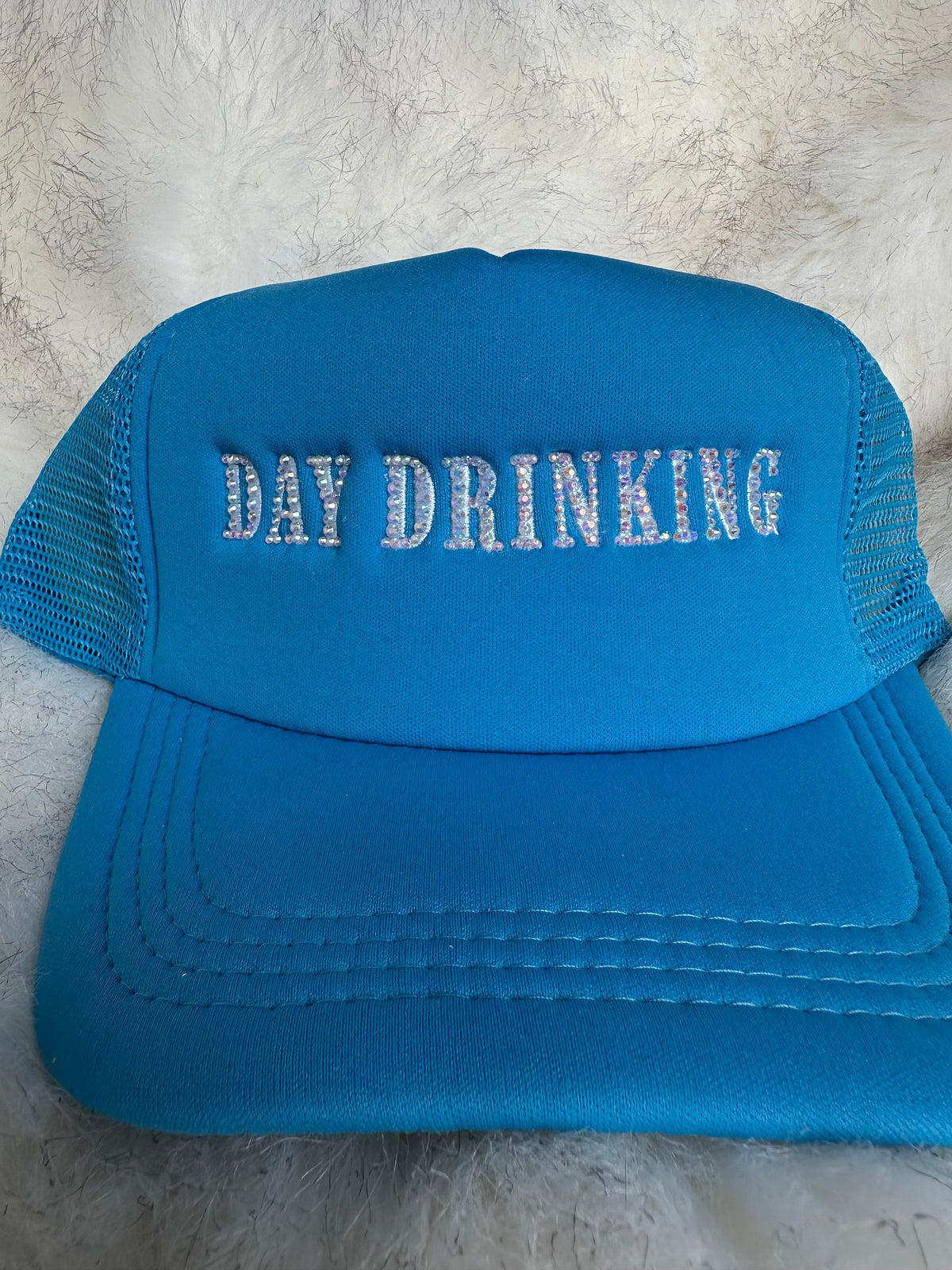 Day Drinking - Bedazzled Trucker Hat