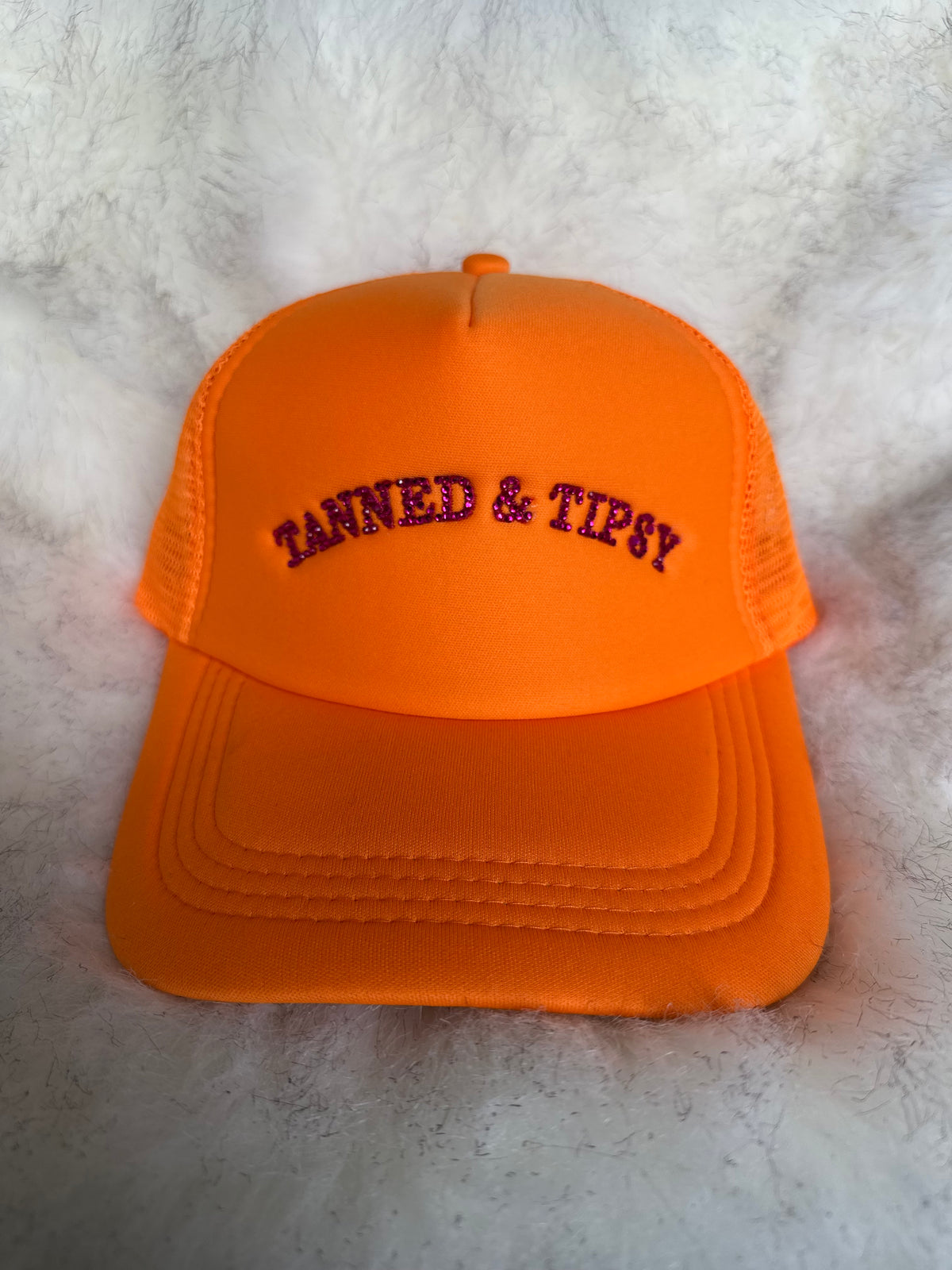 Tanned & Tipsy - Bedazzled Trucker Hat