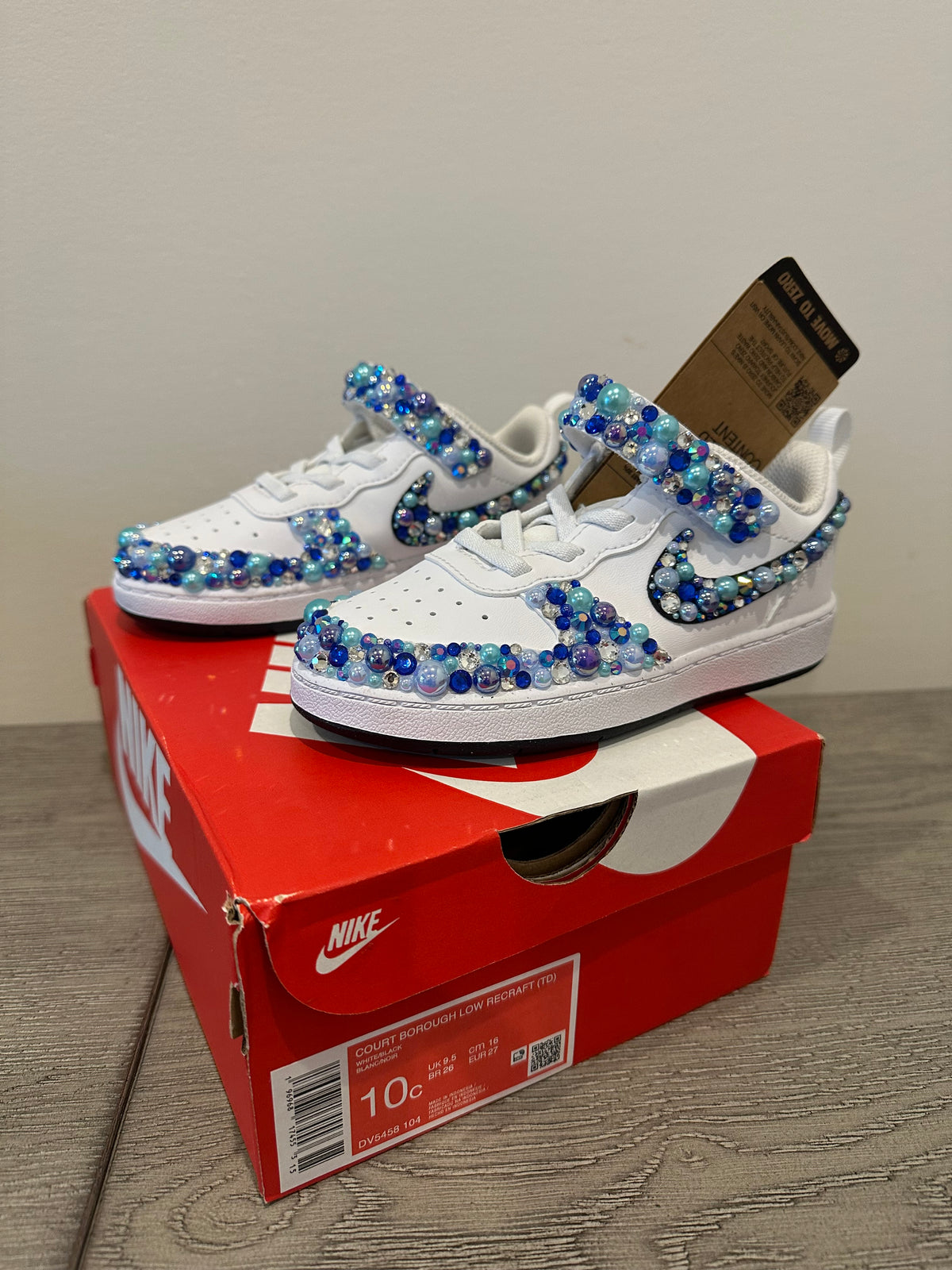 Big Kids Sparkling Bedazzled Girls’ Gym Shoes – Customizable & Fun! (Copy) (Copy)